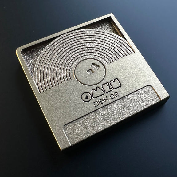 golf ball marker floppy disk Omen golf Melbourne Australia