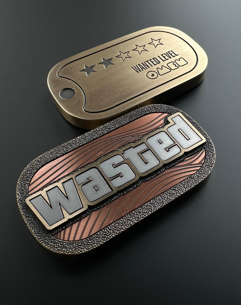 golf ball marker with GTA Melbourne Australia copper brass stainless