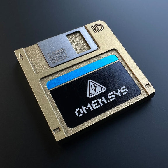 golf ball marker floppy disk Omen golf Melbourne Australia