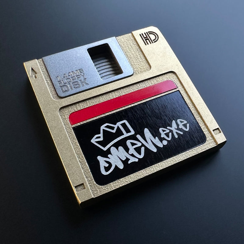 golf ball marker floppy disk Omen golf Melbourne Australia