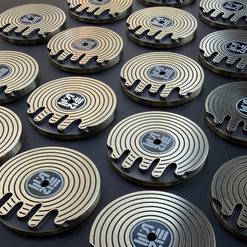 Vinyl Drip - Gold Press