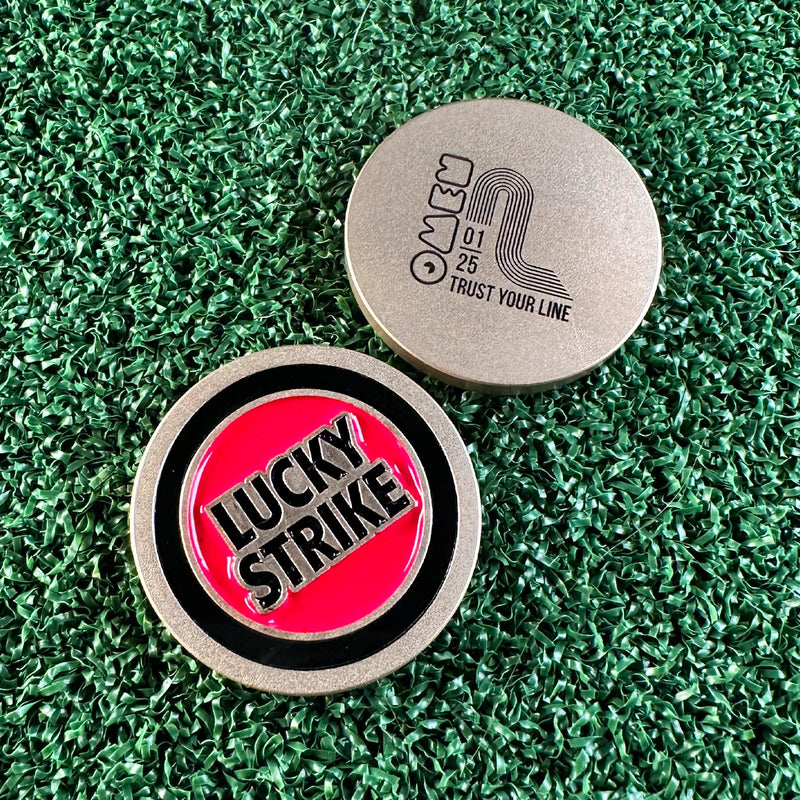 Lucky Strike Ball Marker - Pop-Art Series