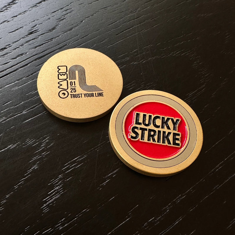 Lucky Strike Ball Marker - Pop-Art Series