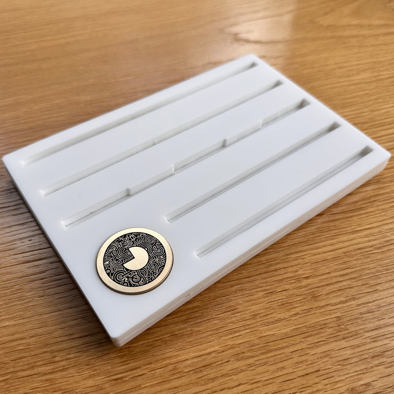 Acrylic Ball Marker Stand (with ball marker & slot)