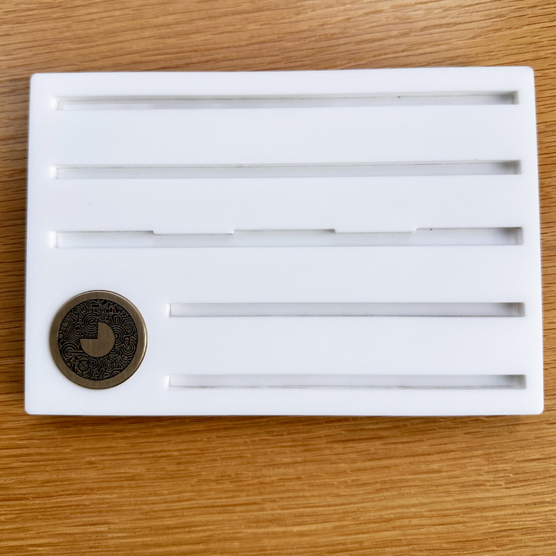 Acrylic Ball Marker Stand (with ball marker & slot)